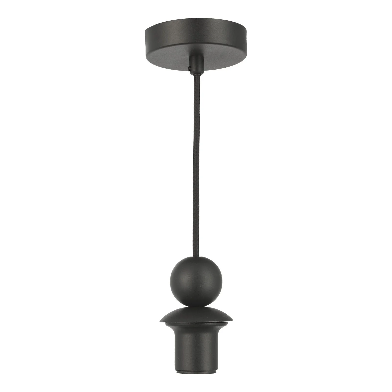 1 Light  E27 Matt Black/ Satin Brass Suspension Kits