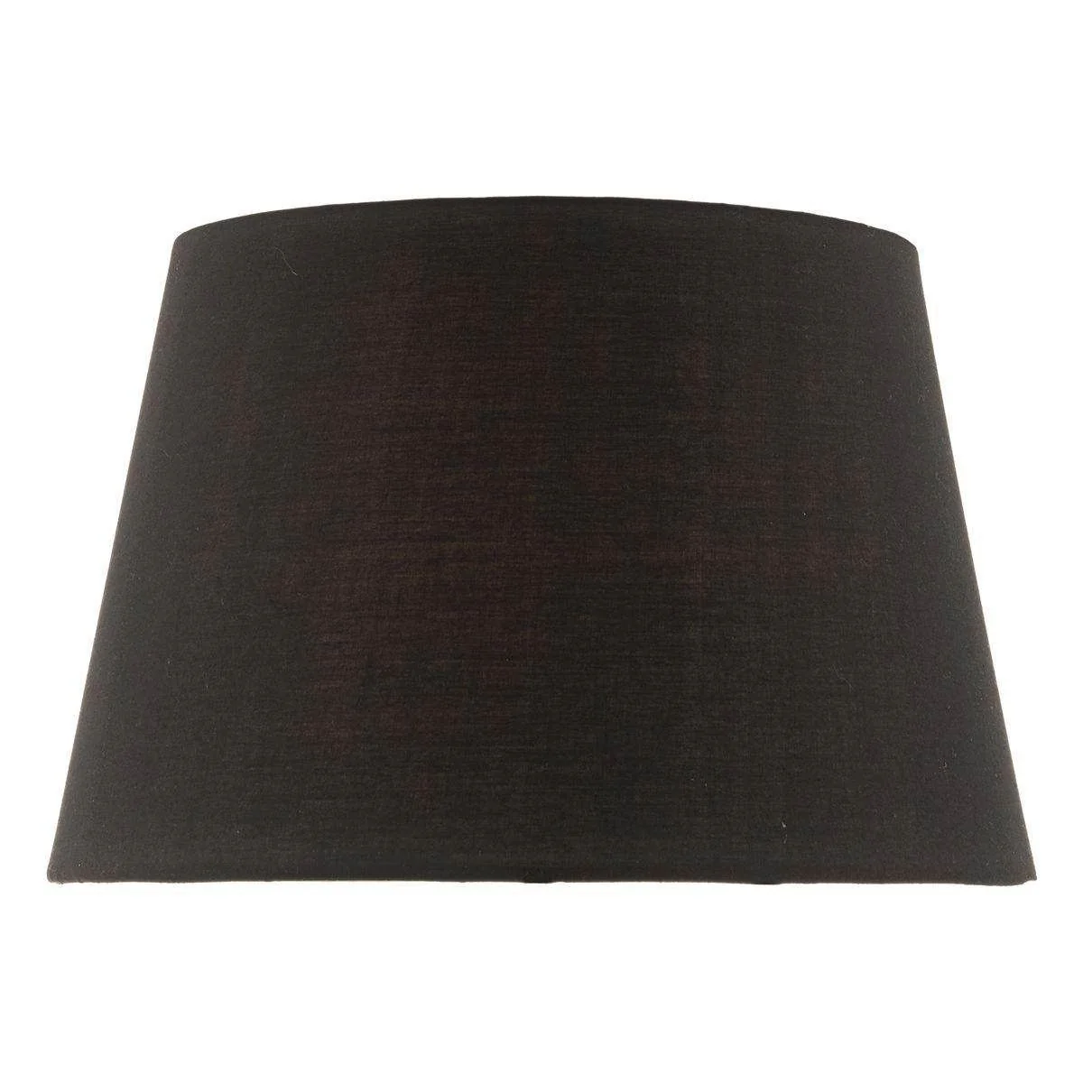 36CM Black Cotton Tapered Drum Shade