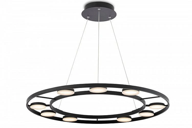 Fad 9Lt Pendant Lamp - Matt Black