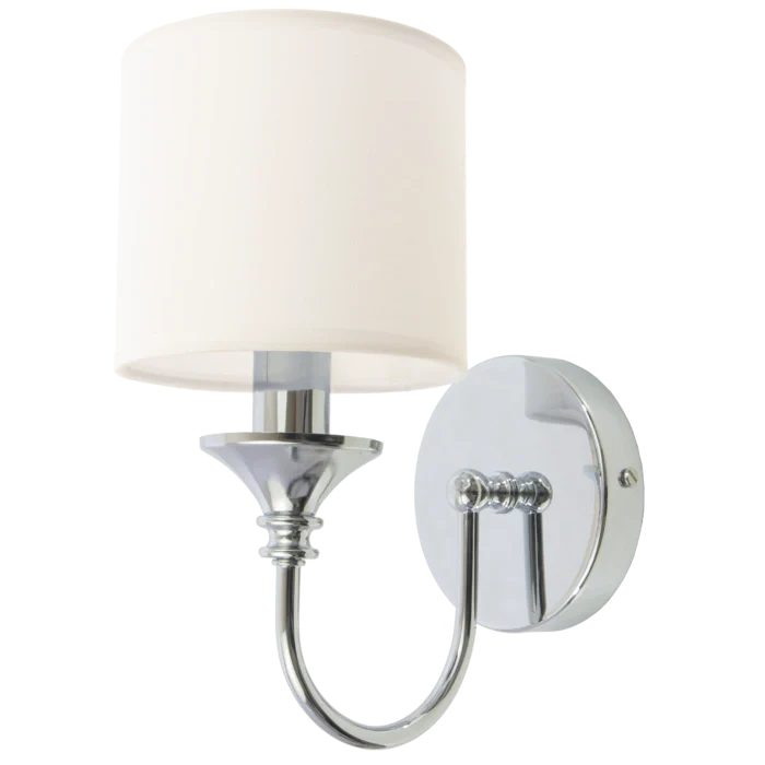 Abu Dhabi 2 Wall Light - Silver/Brass - Image 2