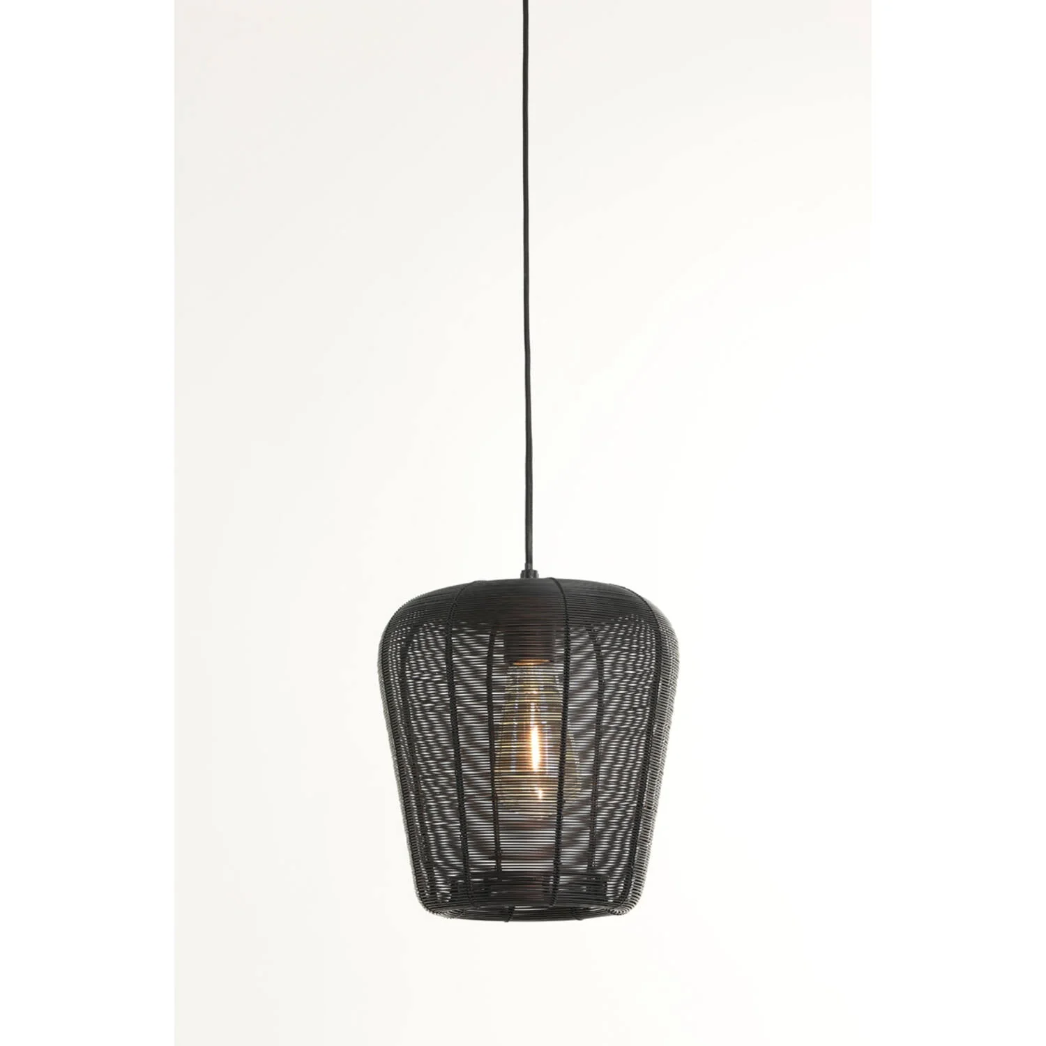 Adeta 1Lt Pendant Matt Black/ Gold - Various Sizes - Image 15