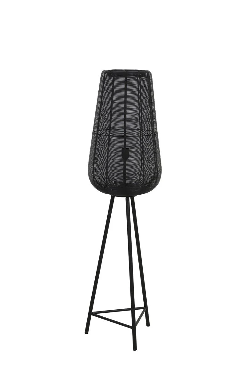Adeta Medium/Large Floor Lamp Tripod - Matt Black/Nickel/Gold & Matt Black Finish