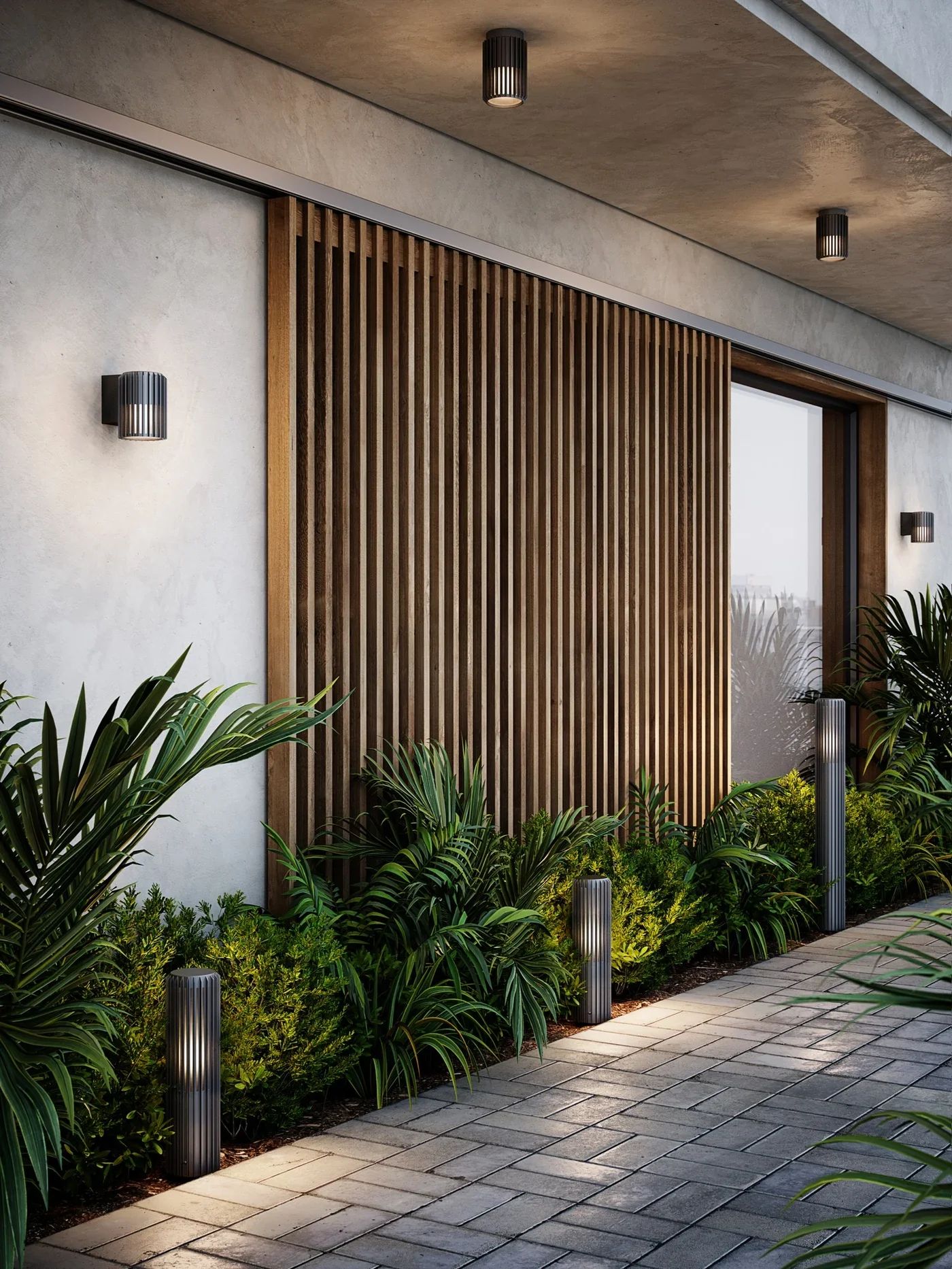 Aludra 45cm/95cm Bollards- Various Finishes - Image 6