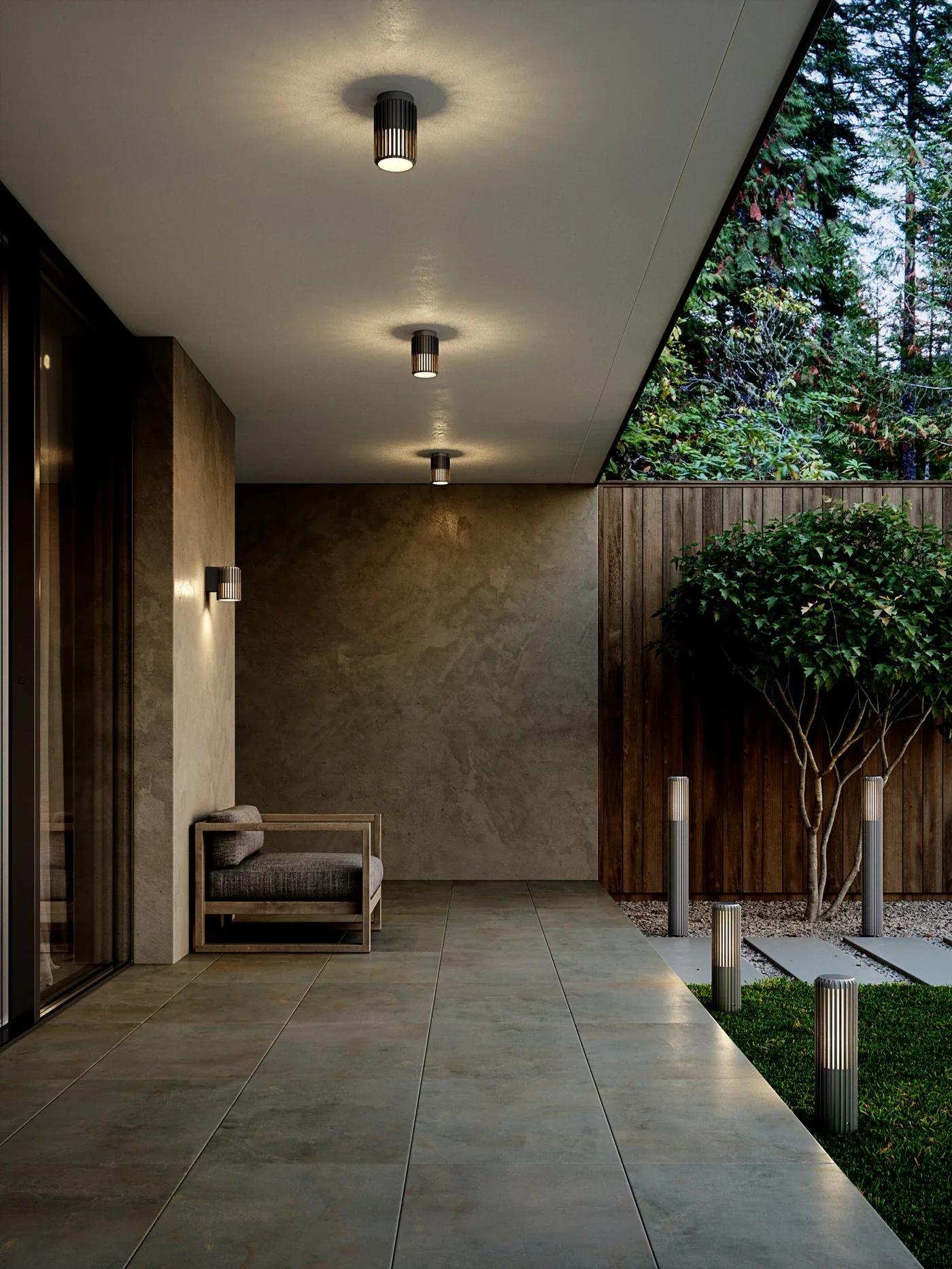 Aludra 45cm/95cm Bollards- Various Finishes - Image 7