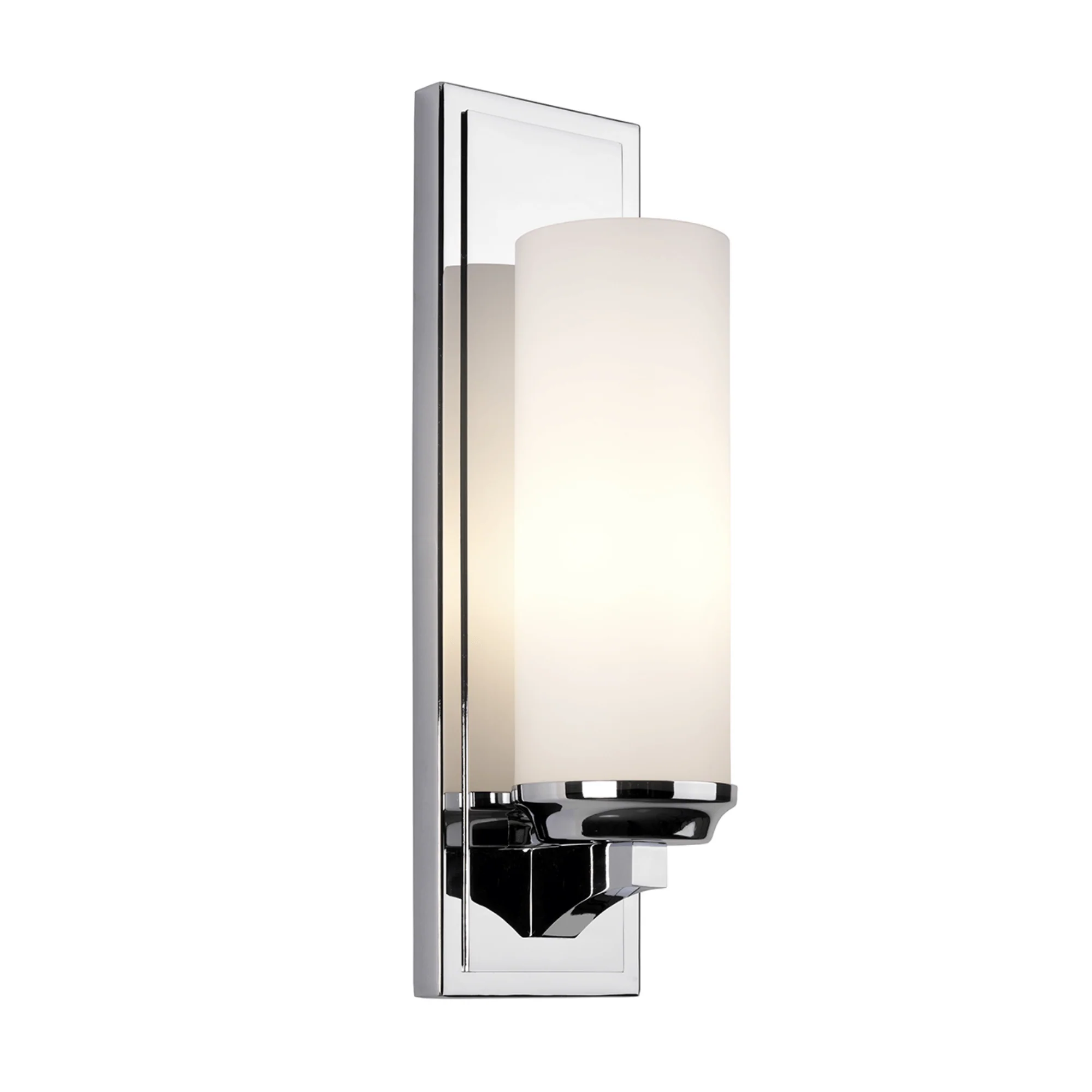 Amalia 1Lt Bathroom Wall Light IP44, Large