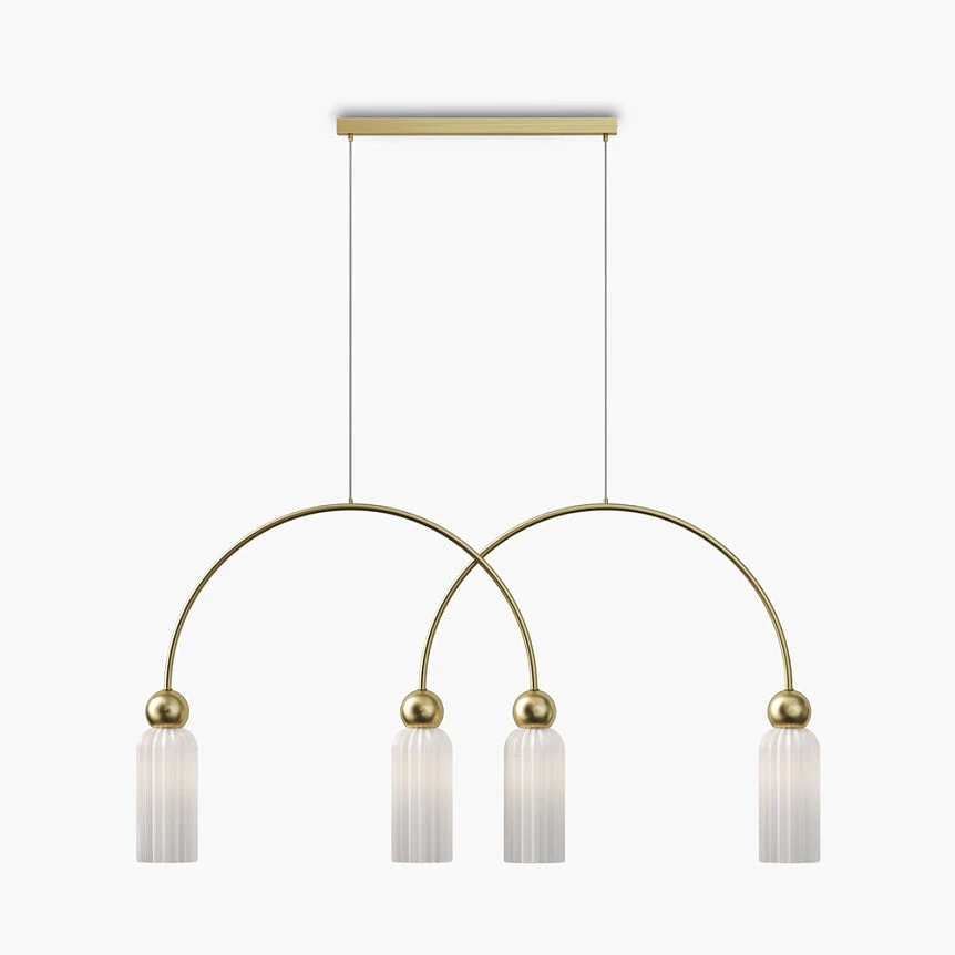 Antic 4 Light Pendant Lamp