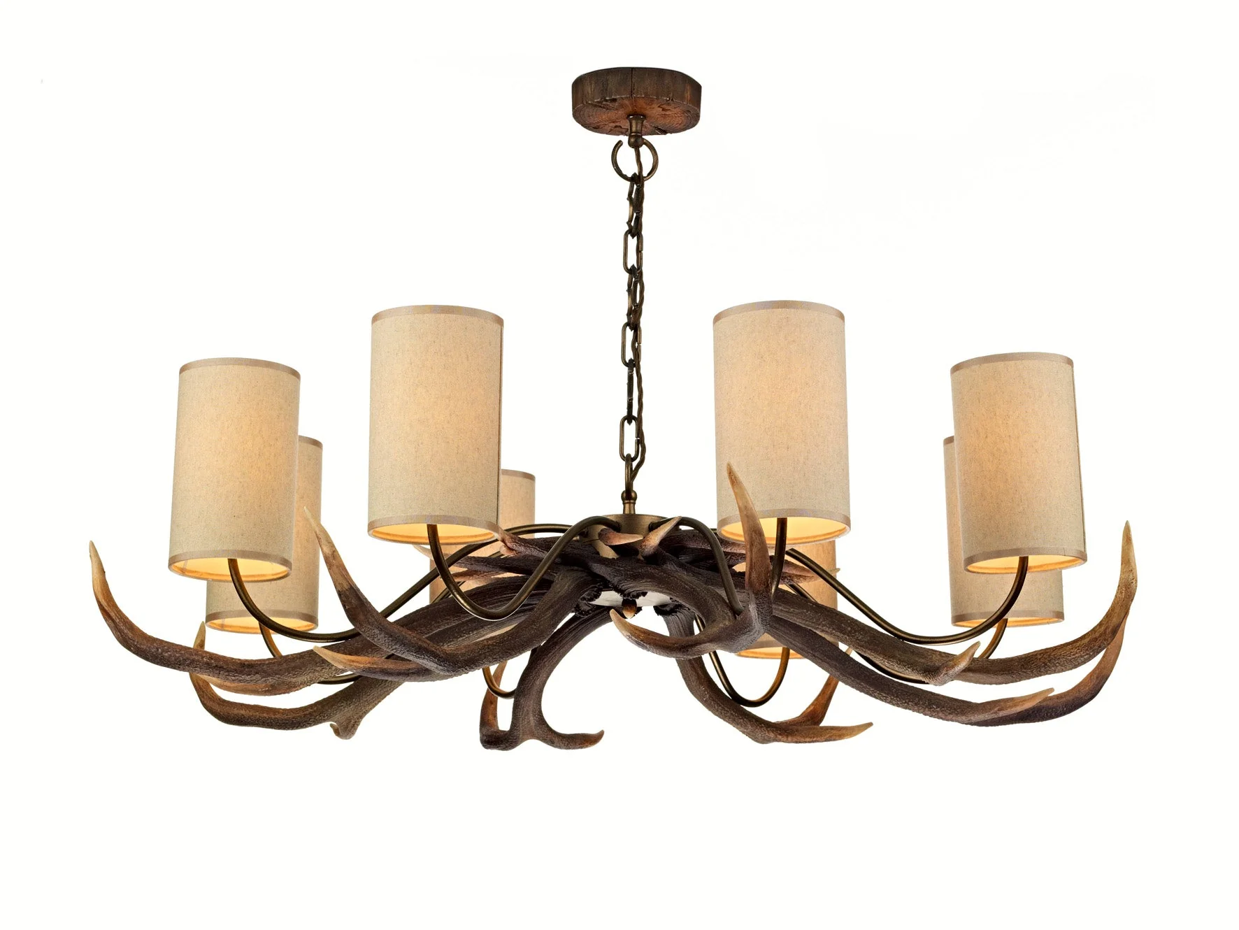 Antler 8/9/17Lt Ceiling Light - Matt Bronze Finish - Image 4