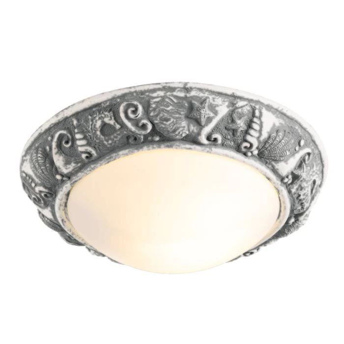 Aquatic Bathroom Bespoke Ceiling Light Black IP44- Various Finishes - Image 12