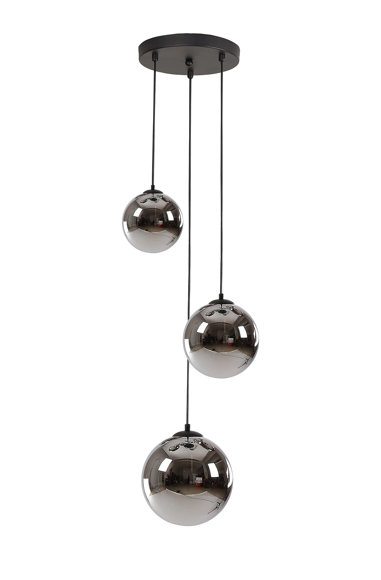 Seville 31cm Round Pendant, 3 x G9 - Image 20