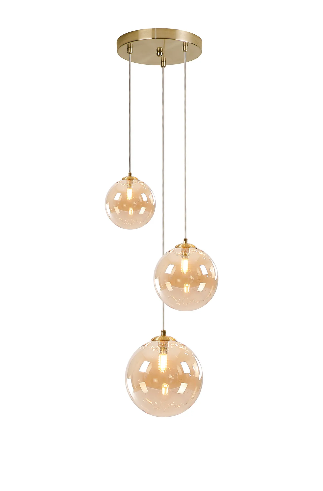 Seville 31cm Round Pendant, 3 x G9 - Image 62