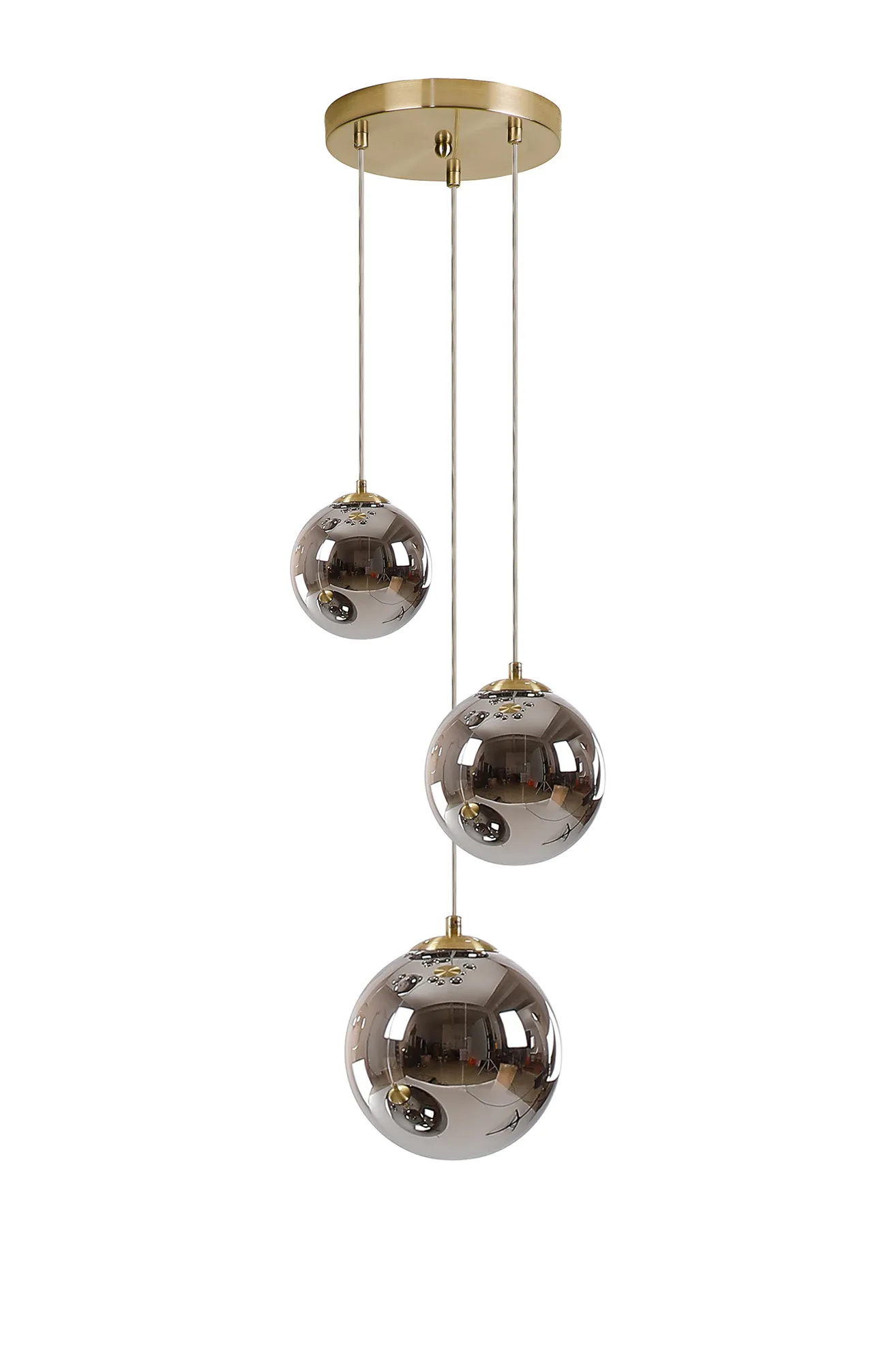 Seville 31cm Round Pendant, 3 x G9 - Image 73