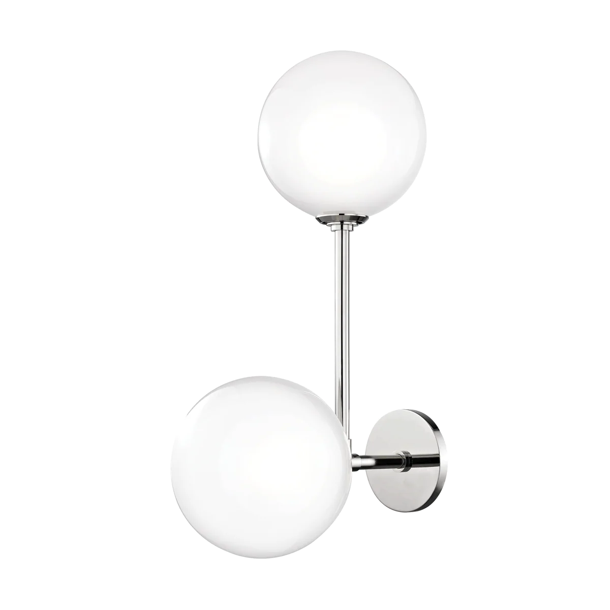Ashleigh 1Lt Wall Sconce - Polished Nickel
