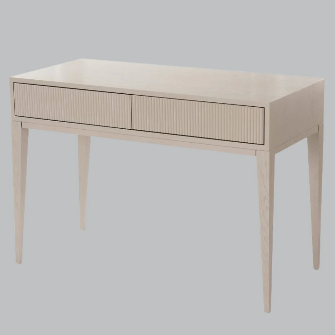 Amur Dressing Table - Ceramic Grey/White