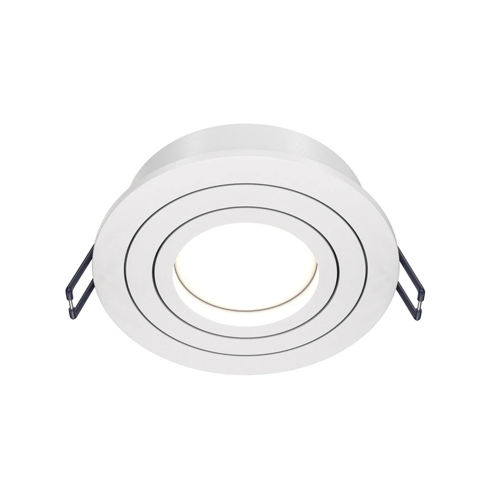 Atom Downlight - White/Black Finish