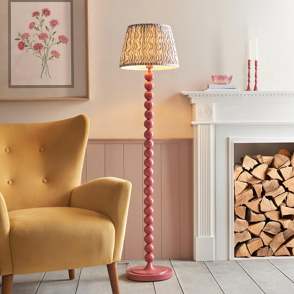 Auralis Ripple Floor Lamp In Various Finishes E27 - Image 142