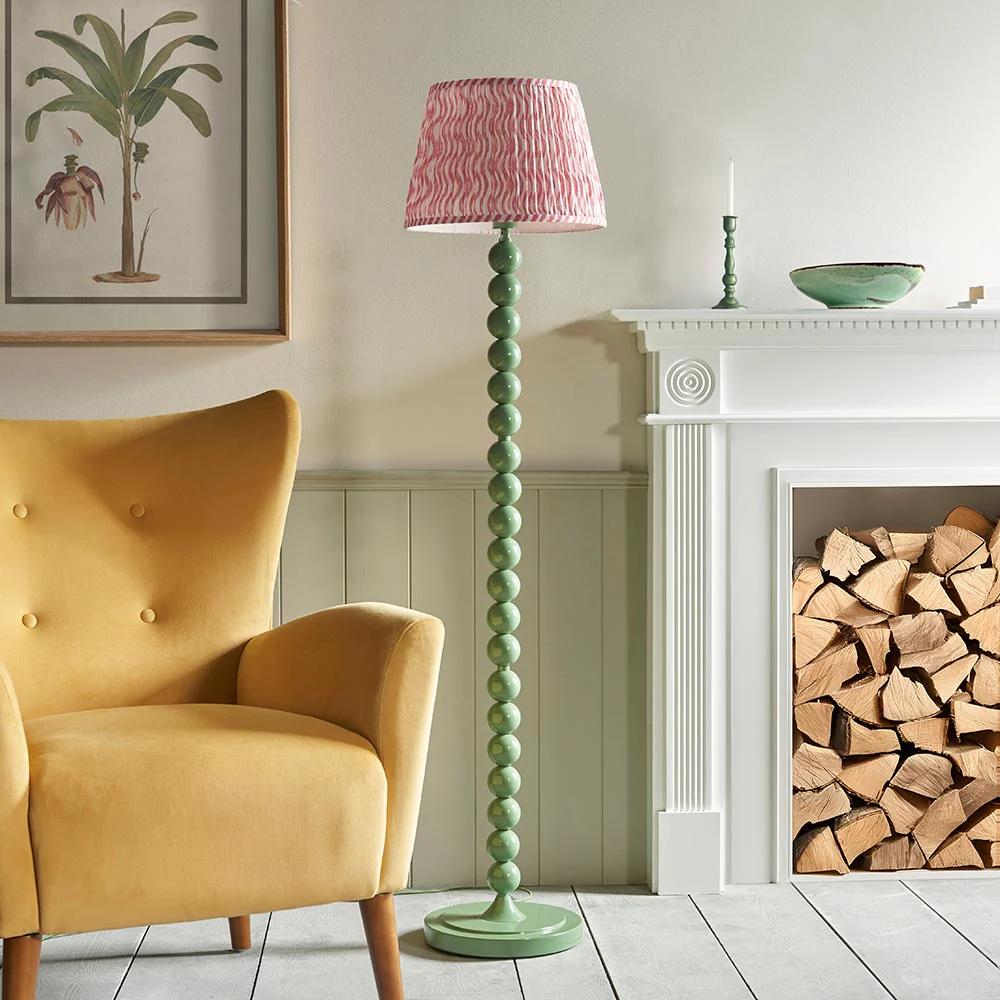 Auralis Ripple Floor Lamp In Various Finishes E27 - Image 203
