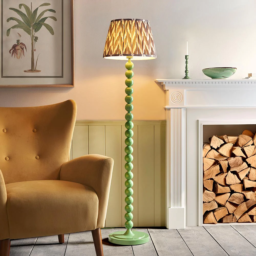 Auralis Zigzag Floor Lamp In Various Finishes E27 - Image 131