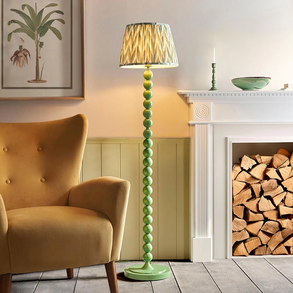 Auralis Zigzag Floor Lamp In Various Finishes E27 - Image 171