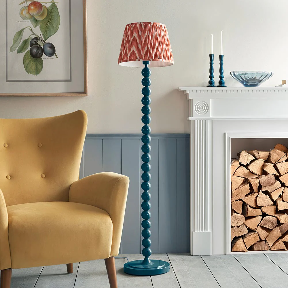 Auralis Zigzag Floor Lamp In Various Finishes E27 - Image 222