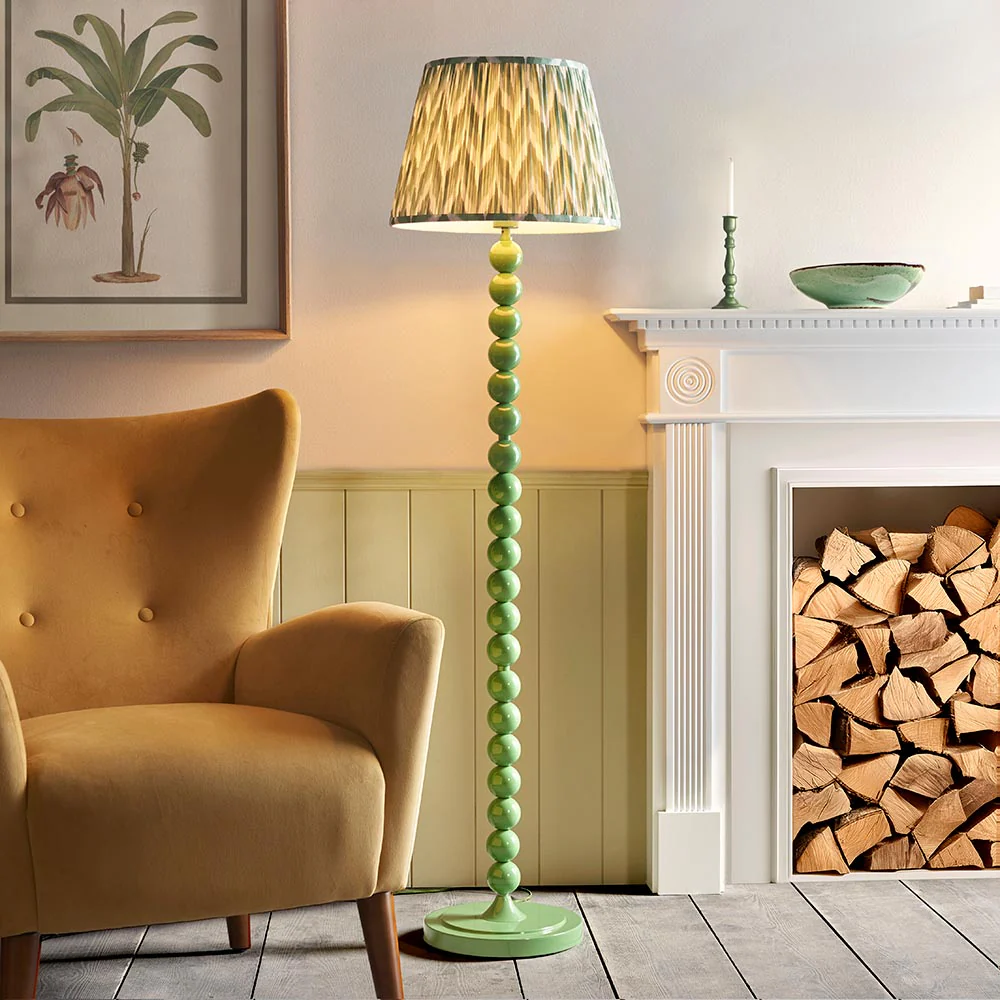 Auralis Zigzag Floor Lamp In Various Finishes E27 - Image 52