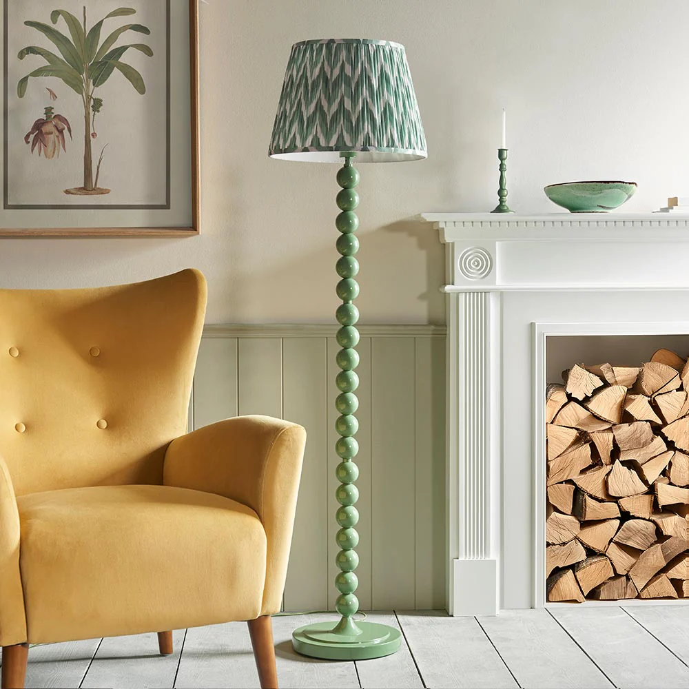 Auralis Zigzag Floor Lamp In Various Finishes E27 - Image 53