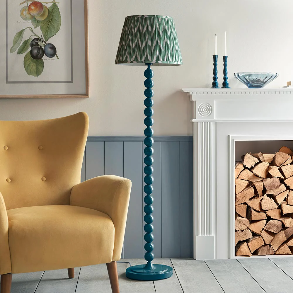 Auralis Zigzag Floor Lamp In Various Finishes E27 - Image 63