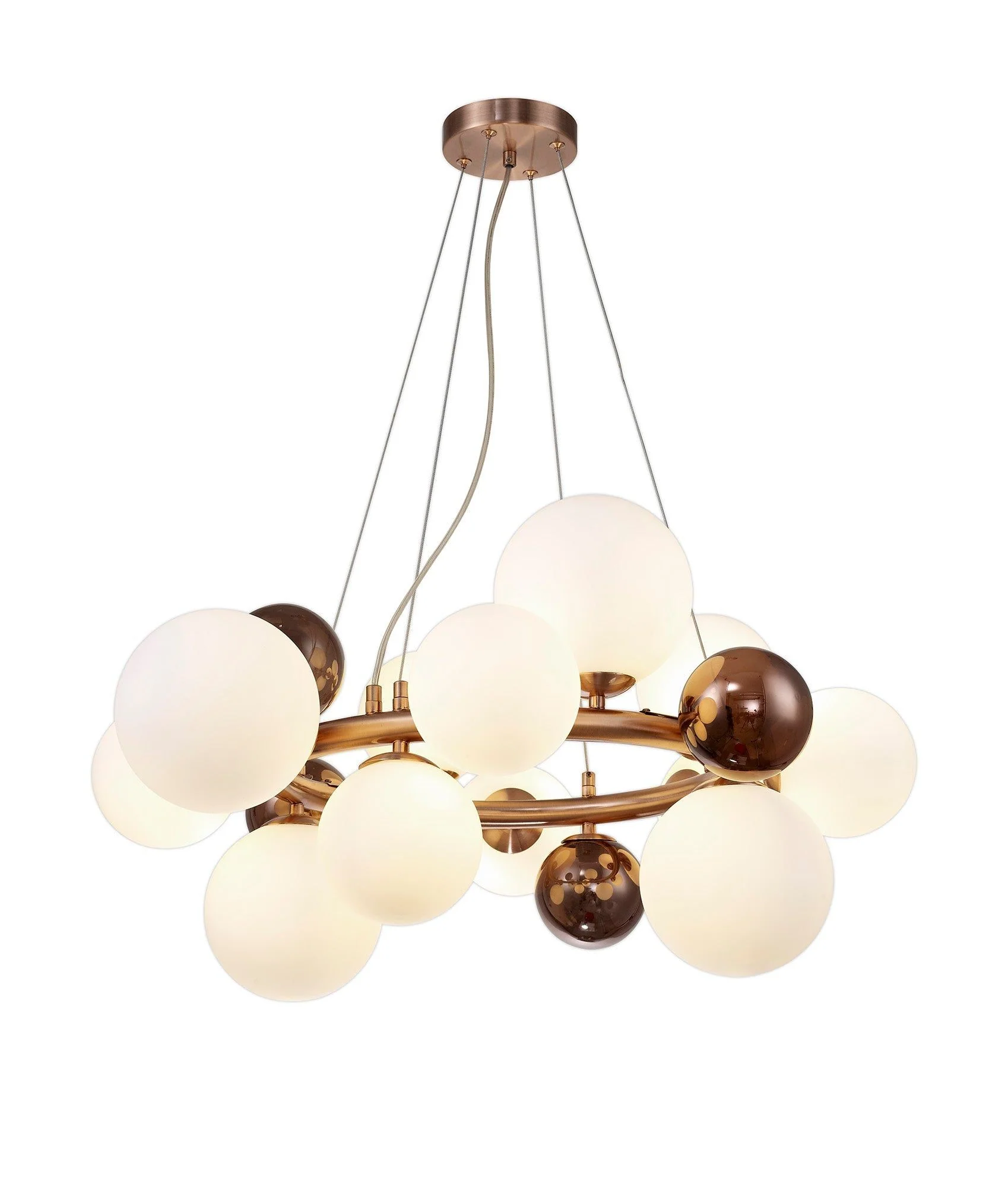Seville Circular Centre Ceiling Light, 12Lt