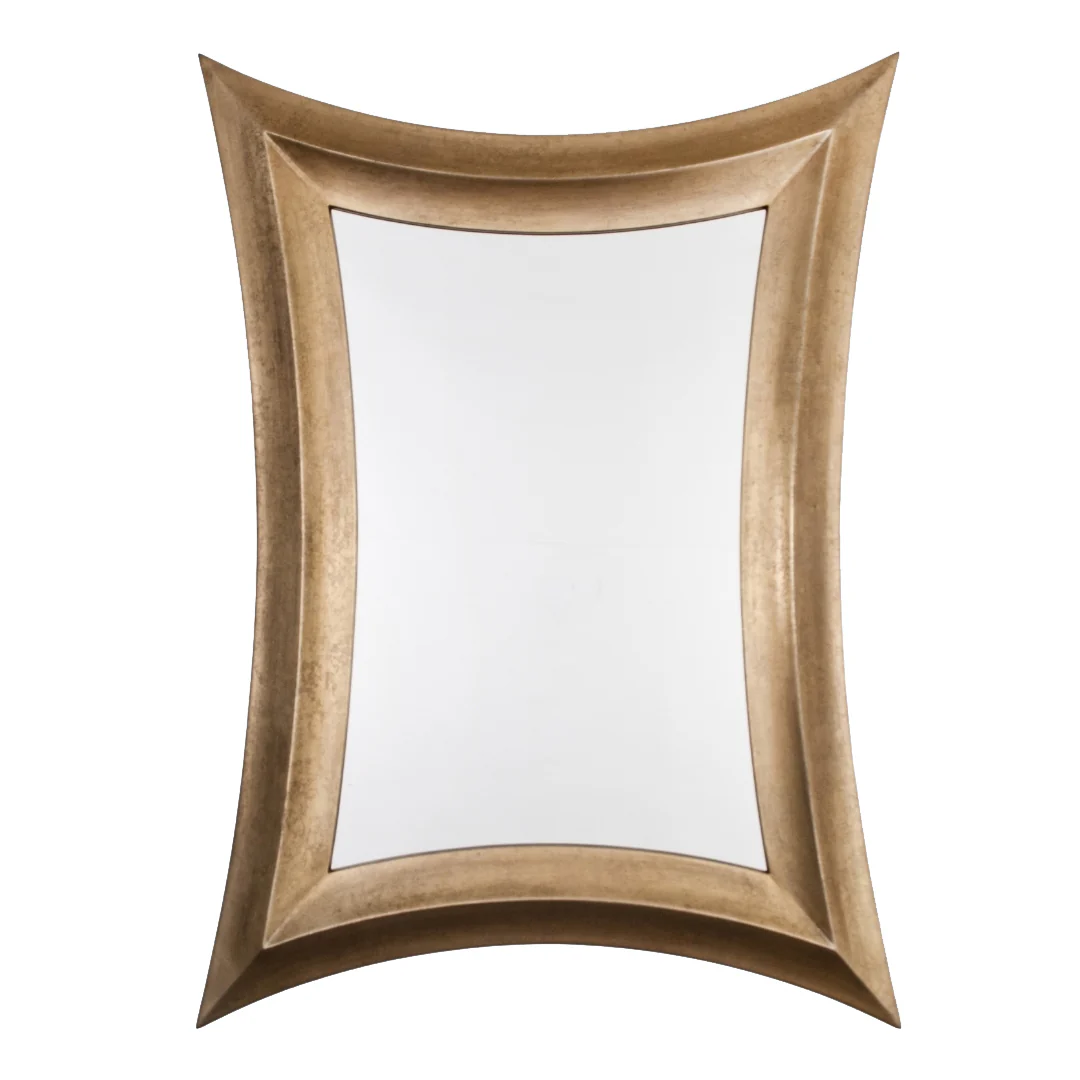 Distressed Bronze Coco Mirror