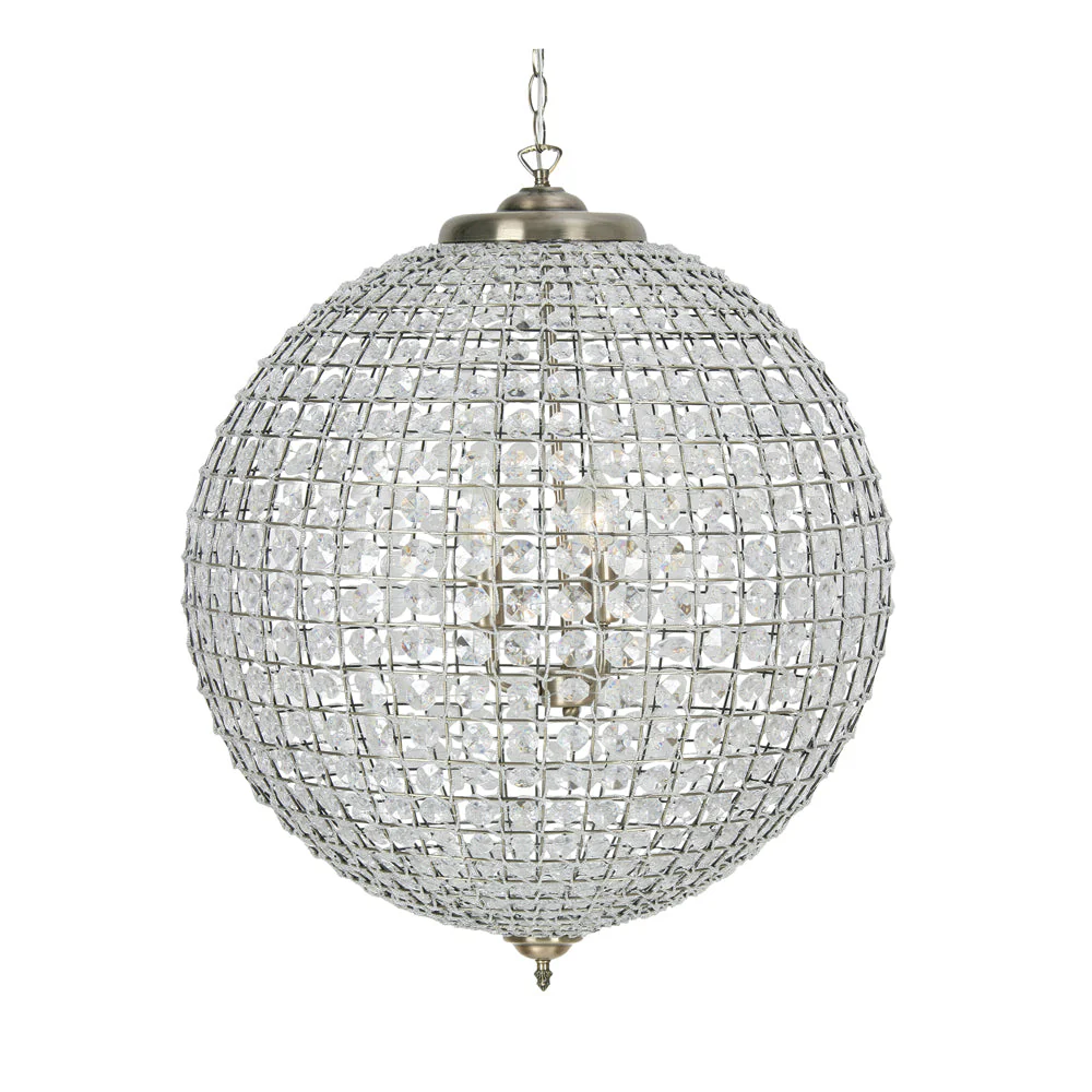 Ballon Crystal Ceiling Light In Various Sizes & Finishes - Image 9