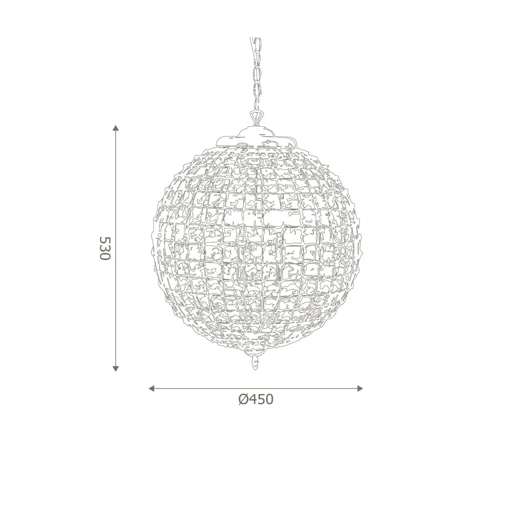 Ballon Pendant- Various Sizes & Finishes - Image 13