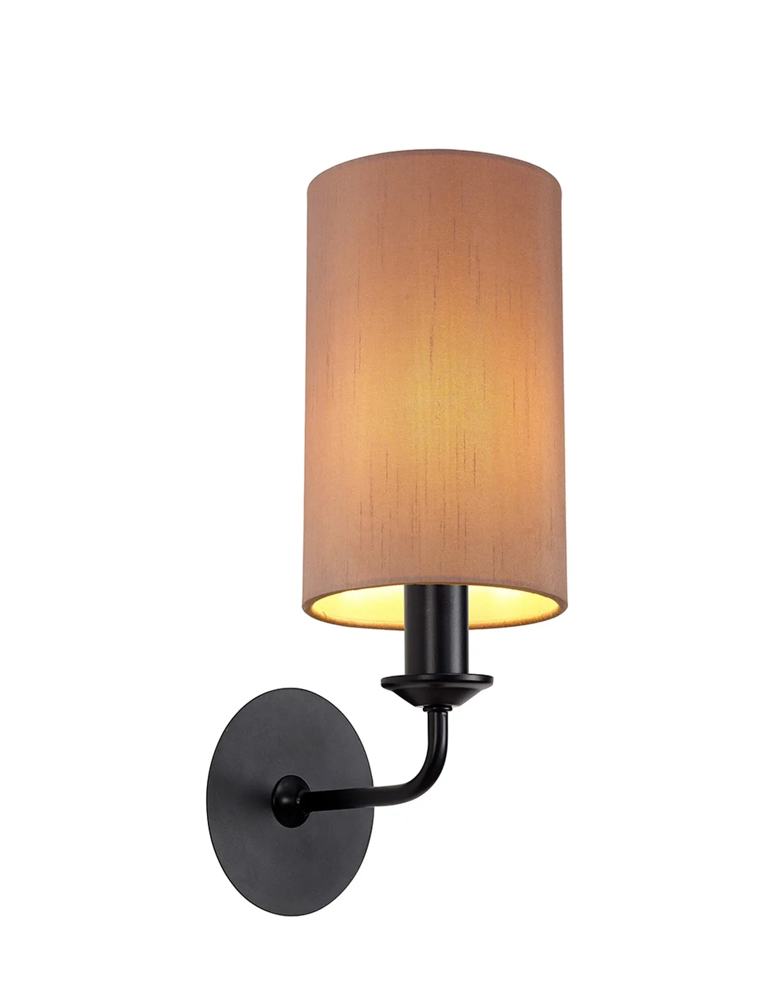 Banyan 1L Switched  Wall Light E14 With Antique Brass With Various Glass Shade Colours IP20 - Image 24
