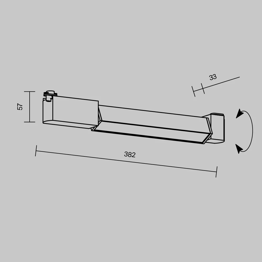Basis Unity Rot Track Lighting -Integrated LED - Image 24