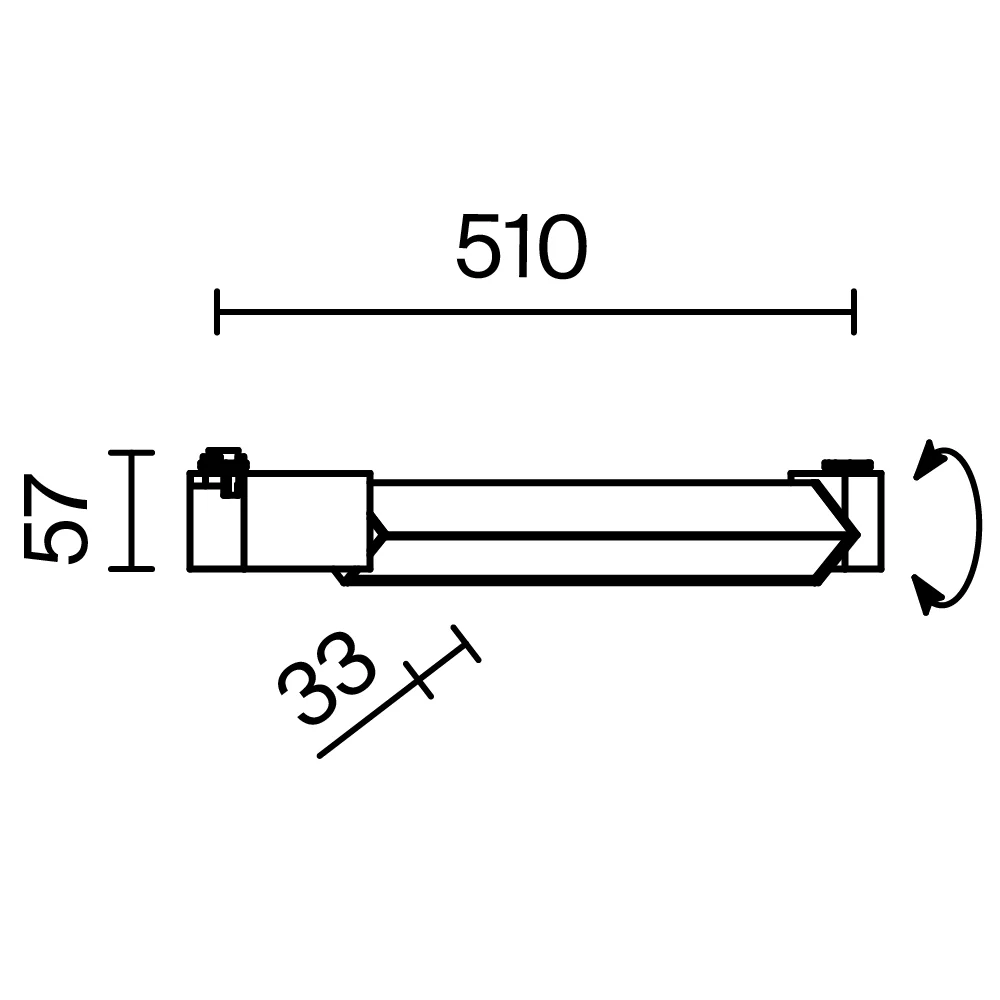 Basis Unity Rot Track Lighting -Integrated LED - Image 52