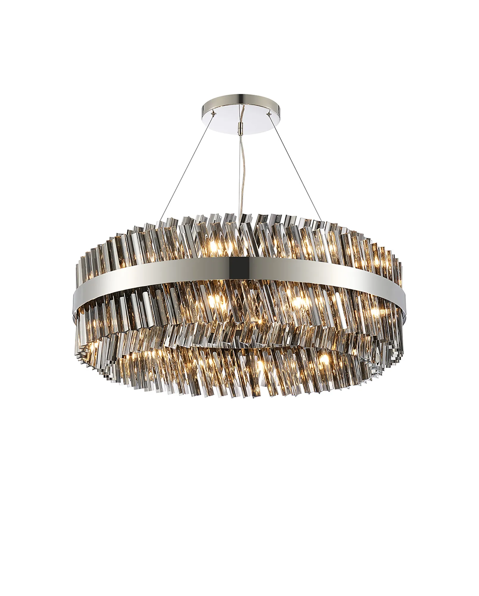 Bellina 18/24/32Lt Round Pendant, Brass/Nickel/Black - Various Finishes - Image 52