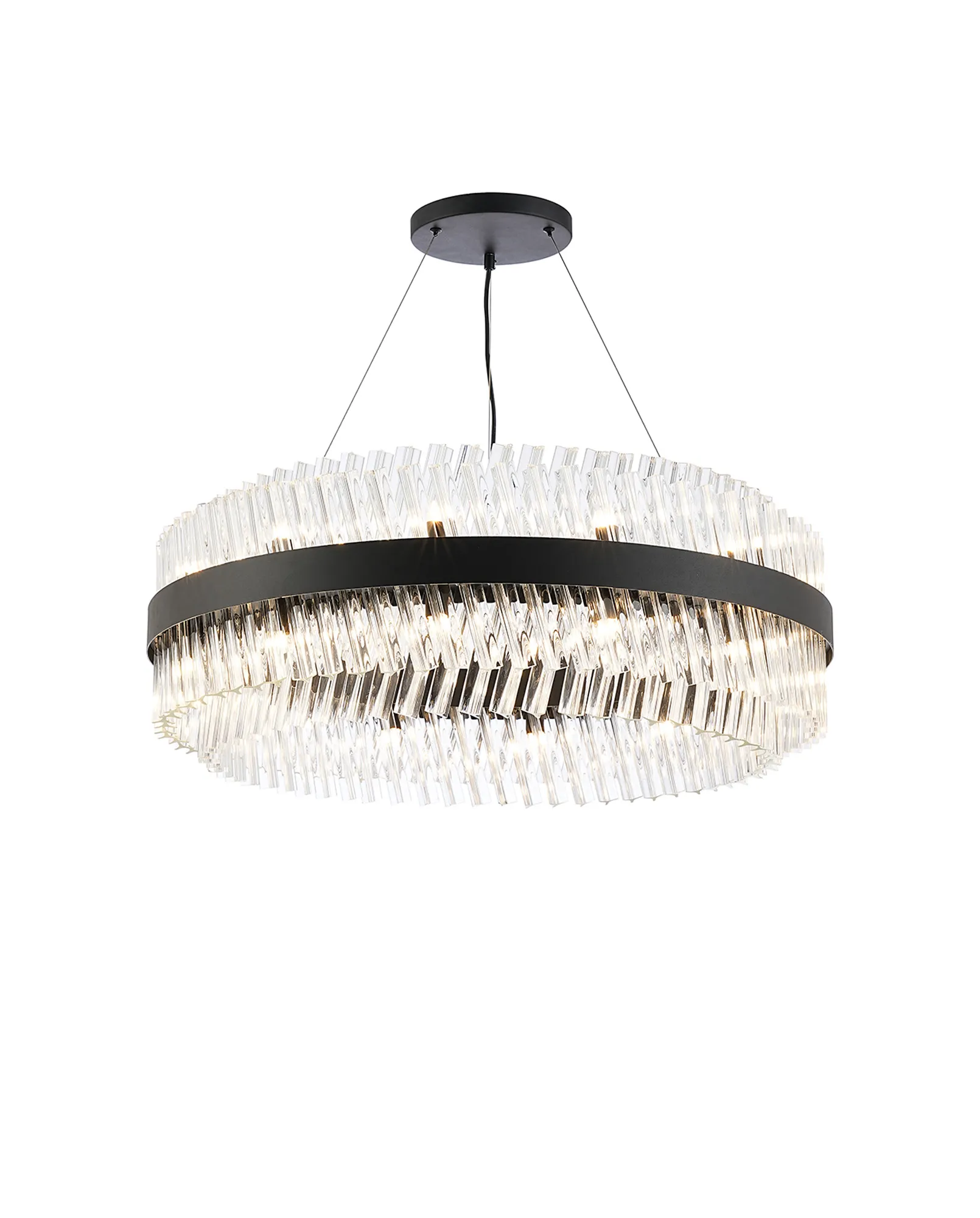 Bellina 18/24/32Lt Round Pendant, Brass/Nickel/Black - Various Finishes - Image 54
