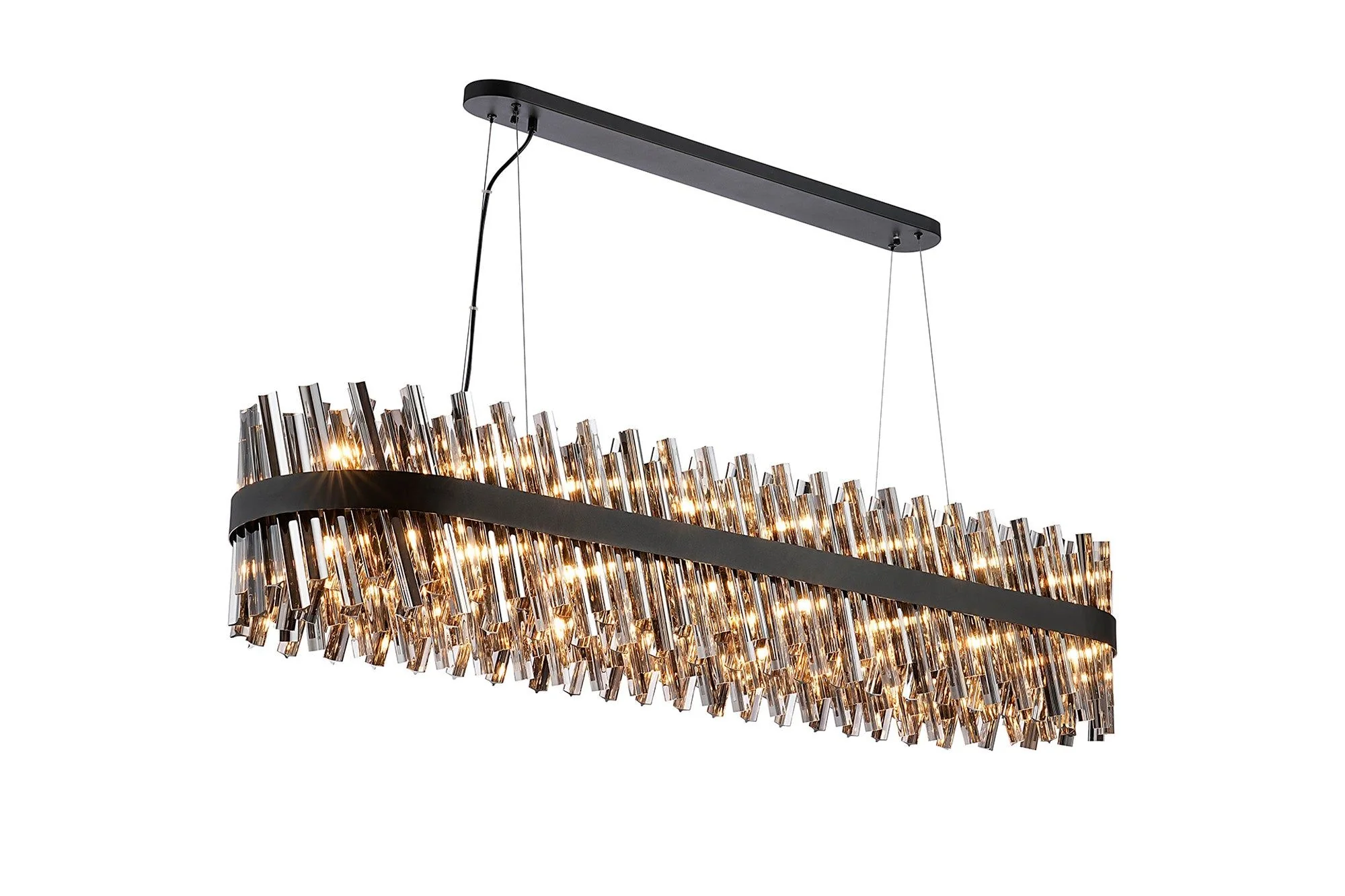 Bellina 24/36Lt Oblong Pendant, Brass/Nickel/Black - Various Finishes - Image 12