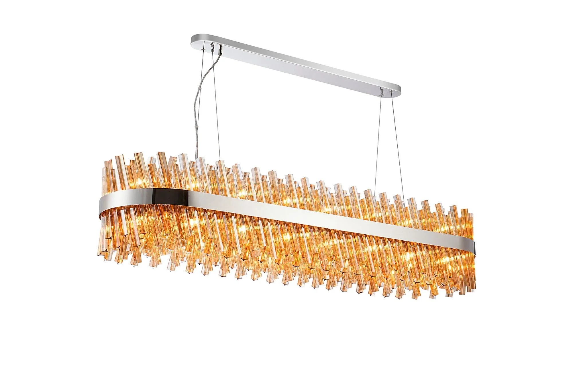 Bellina 24/36Lt Oblong Pendant, Brass/Nickel/Black - Various Finishes - Image 16