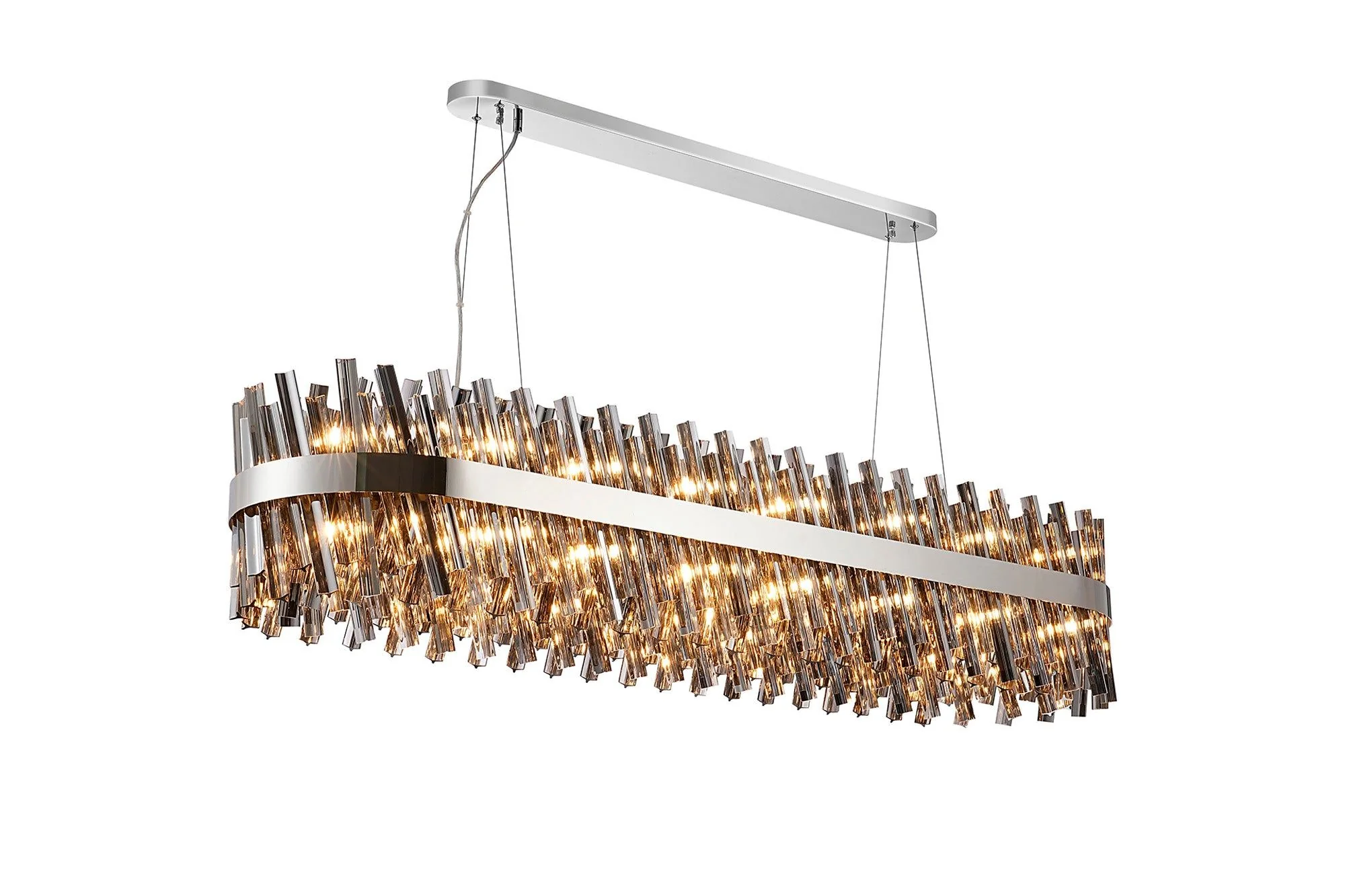 Bellina 24/36Lt Oblong Pendant, Brass/Nickel/Black - Various Finishes - Image 18