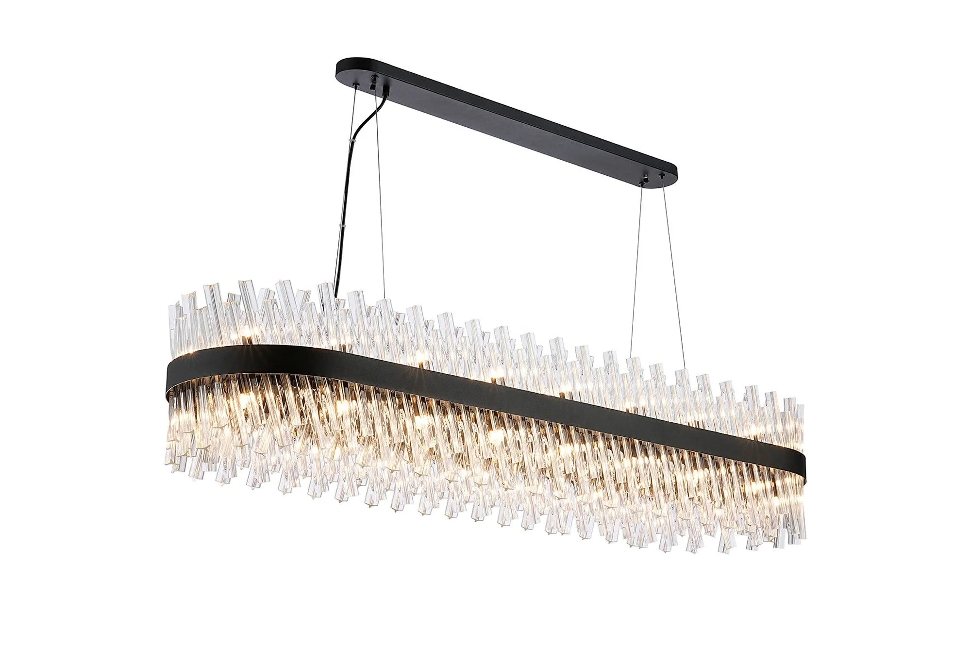Bellina 24/36Lt Oblong Pendant, Brass/Nickel/Black - Various Finishes - Image 20