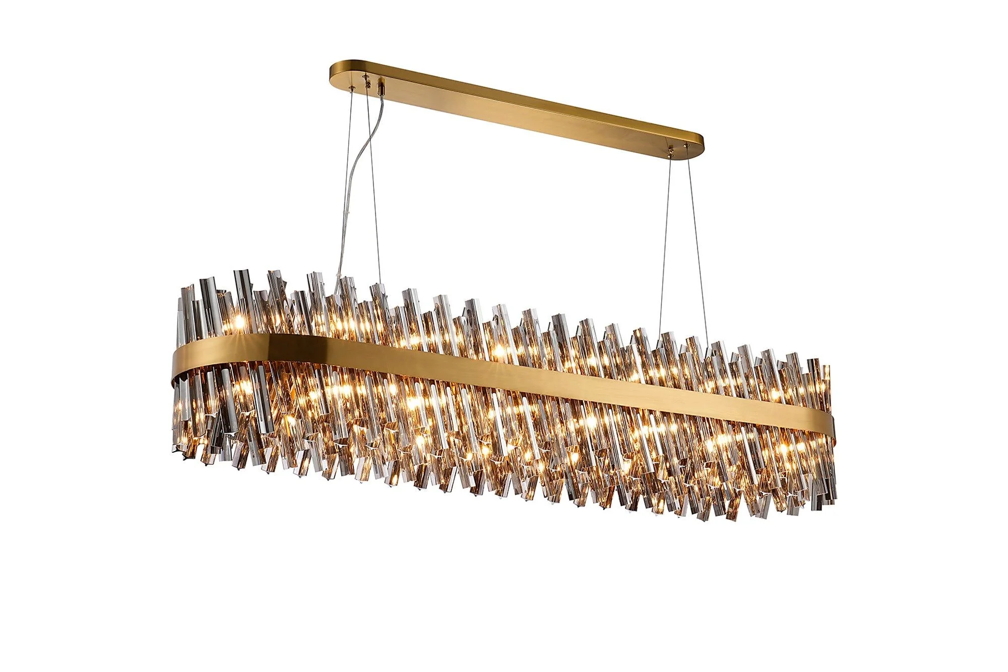 Bellina 24/36Lt Oblong Pendant, Brass/Nickel/Black - Various Finishes - Image 24
