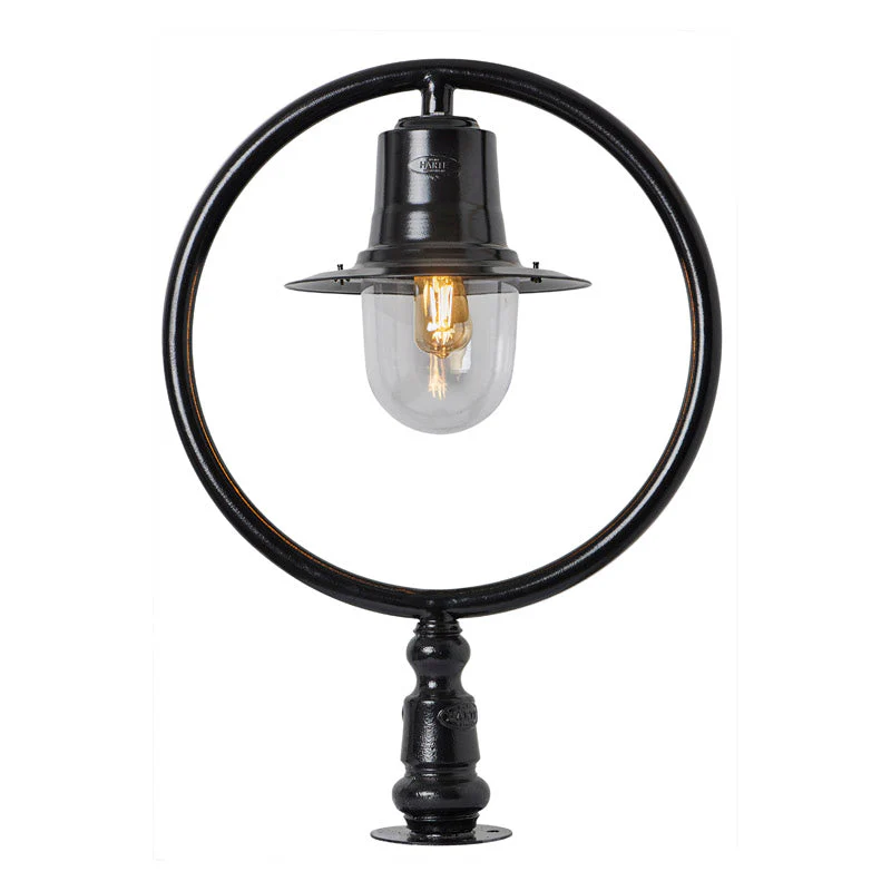 Bennett 1Lt Narrow Pier Cap Light - Cast Iron/Copper