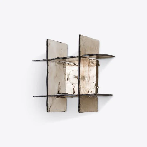 Berlin Wall Lamp- Smoked Glass