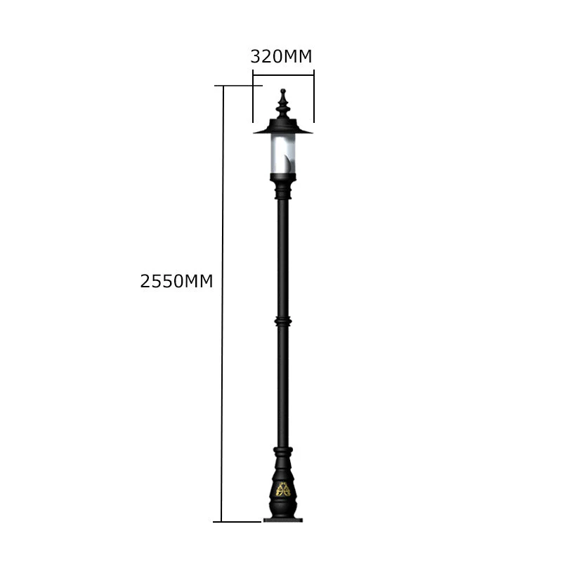 Betley 1Lt Lamp Post - Cast Iron - Image 24