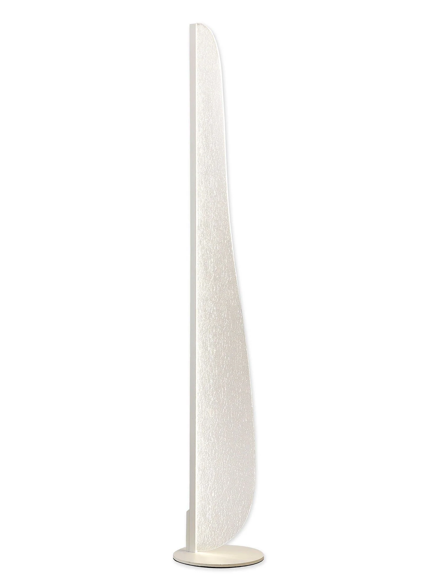 Bianca Small / Large LED Floor Lamp - White Finish