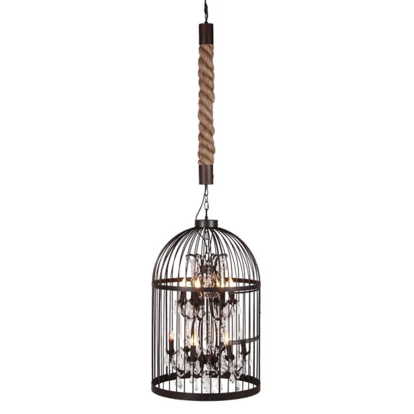 Birdie 12Lt Large Birdcage Chandelier