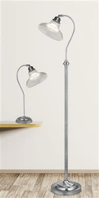 Bistro III Task/Reading Lamp - Satin Silver - Image 2