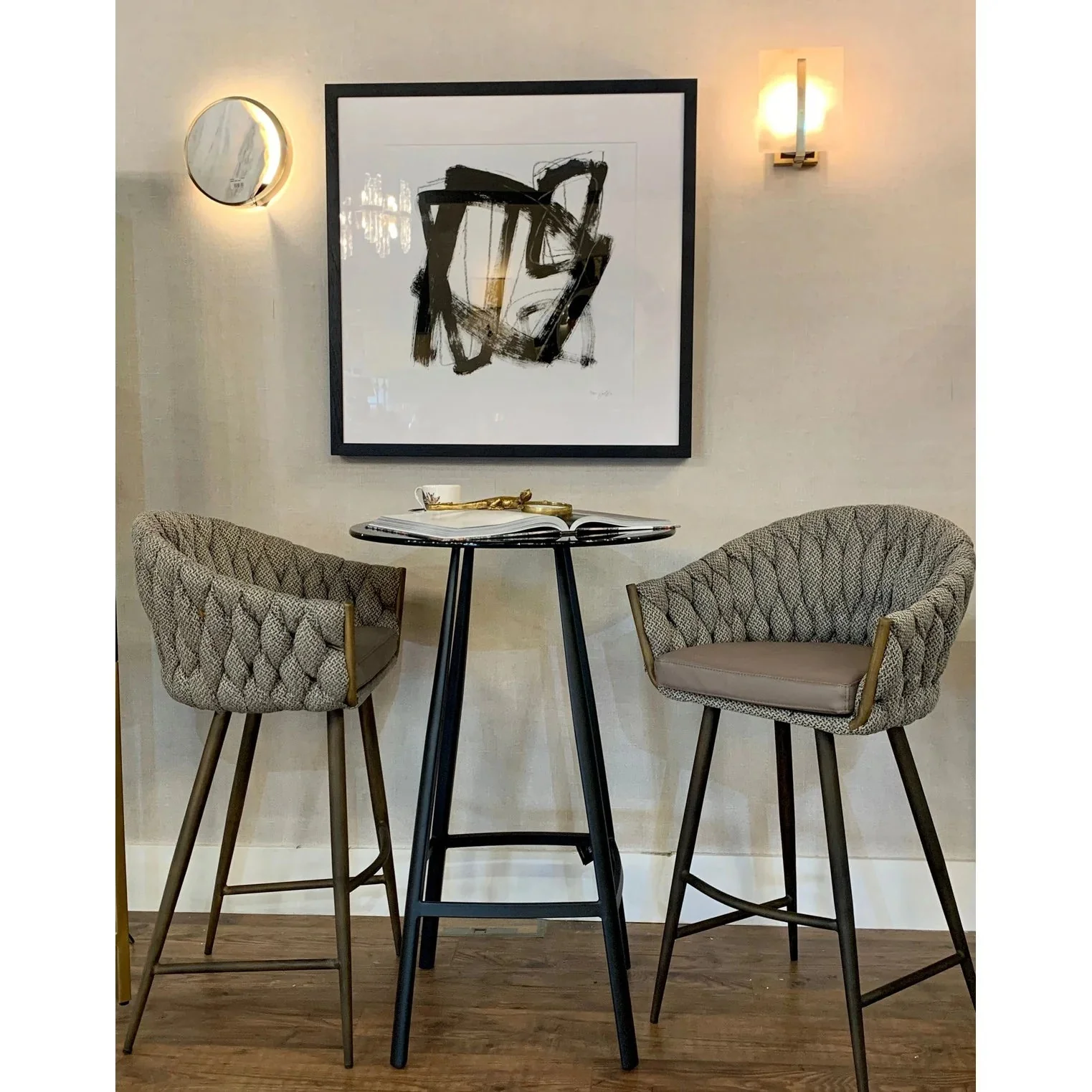 Blake High Table - Black Finish - Image 2
