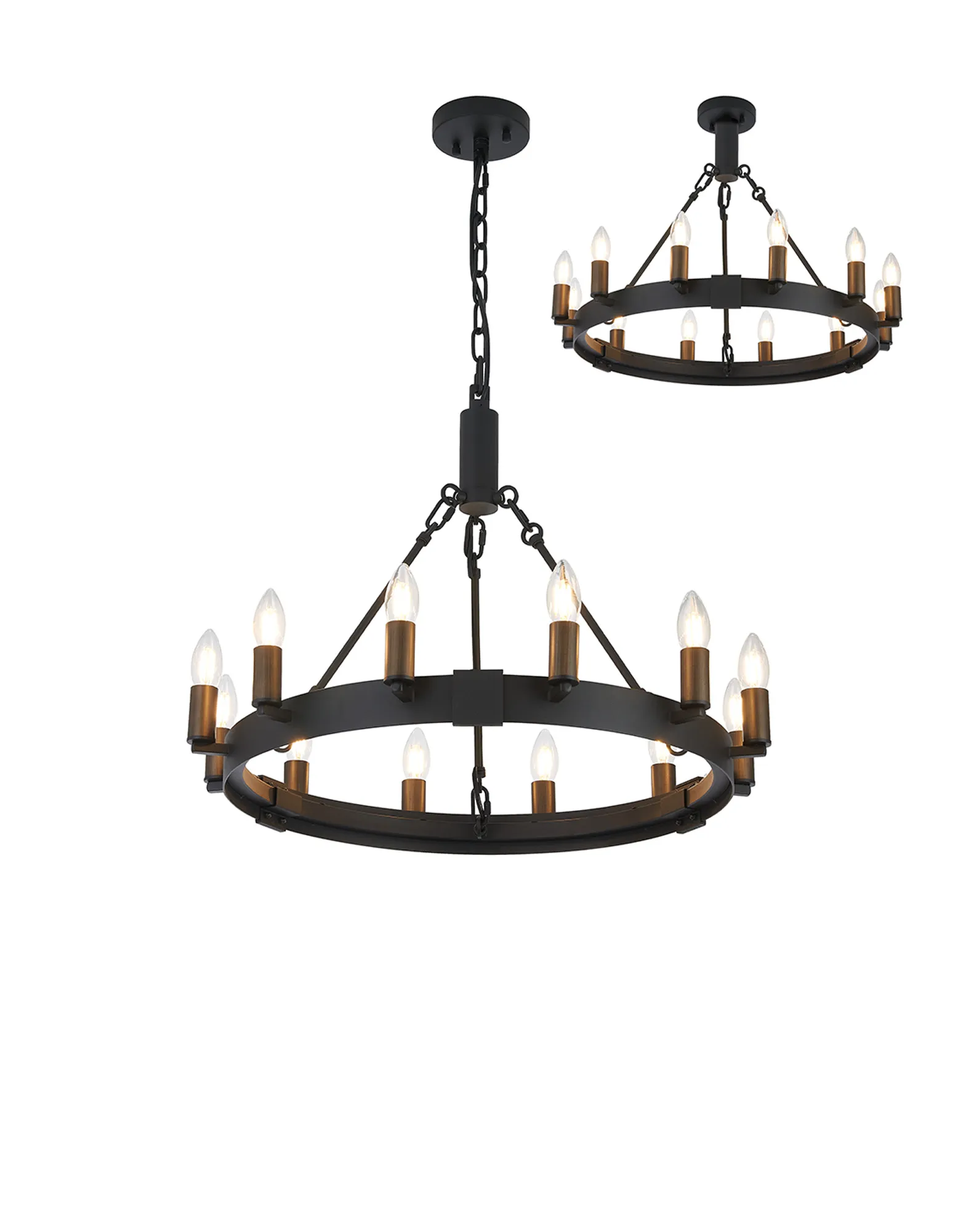 Blare 12/18Lt Ceiling Light - Various Finishes - Image 4