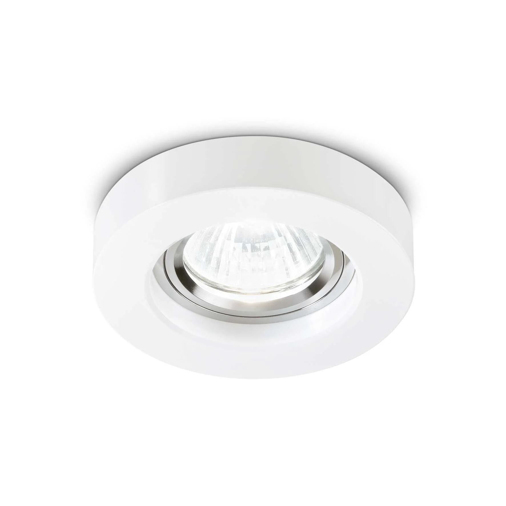 Blues Recessed Light Round/Sqaure - White/Transparent Finish