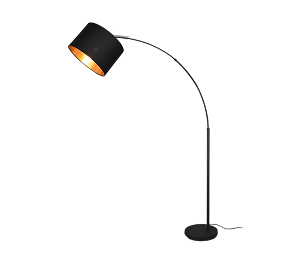 Bolivia Arc Floor Lamp - Black